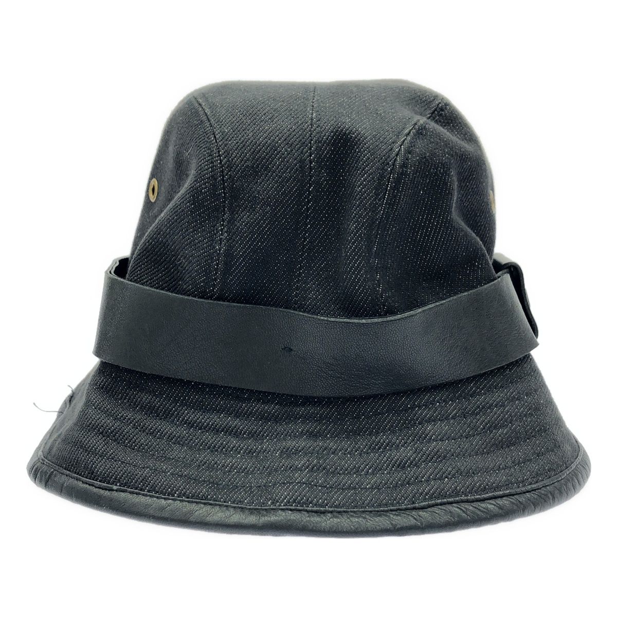 GUCCI グッチ デニムバケットハット ブラック XL - メルカリ