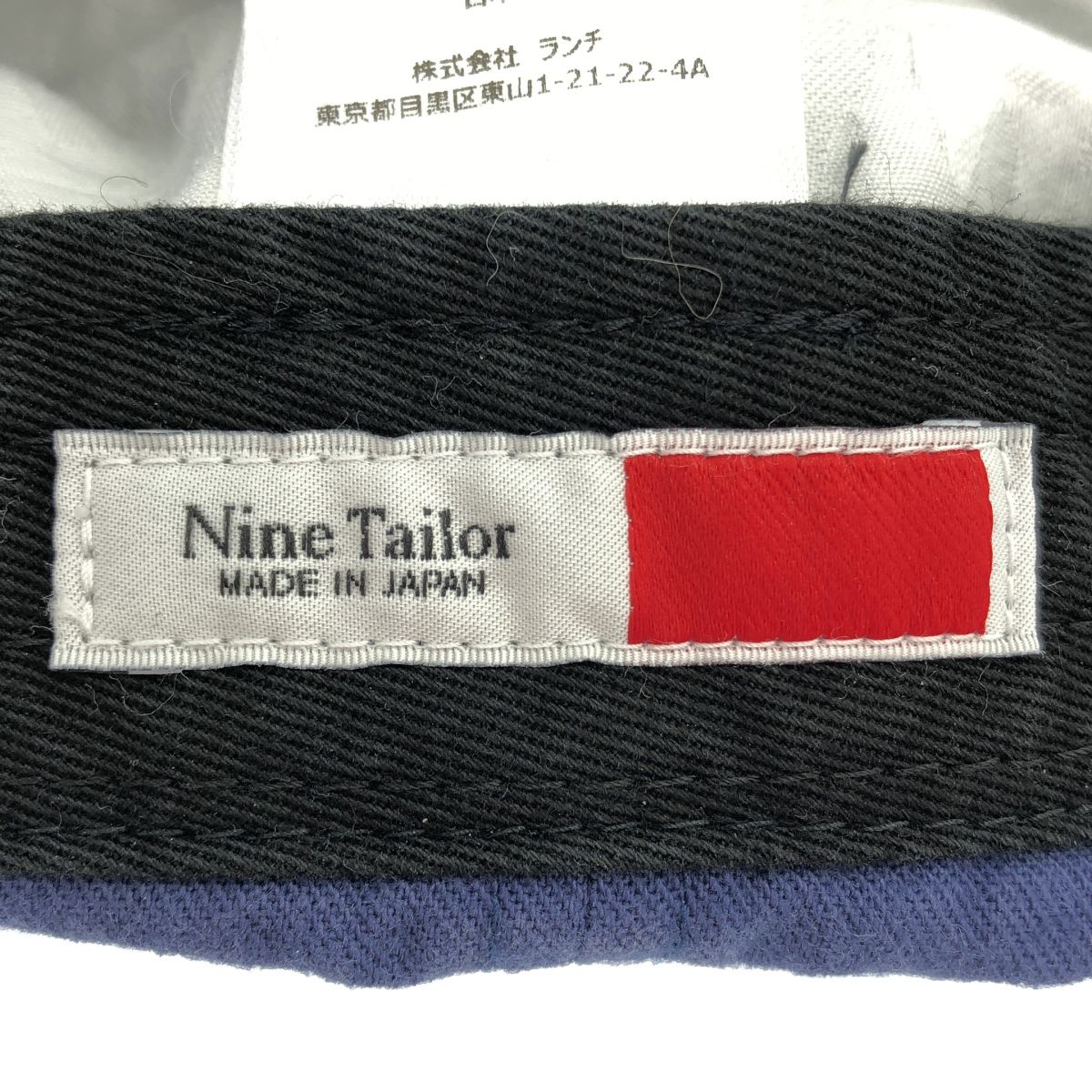 Nine Tailor ナインテーラー 26SS Woodbury Cap キャップ 111-N-1613