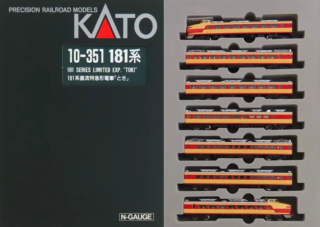 【中古】鉄道模型 1/150 181系 直流特急形電車 とき(7両セット) [10-351]