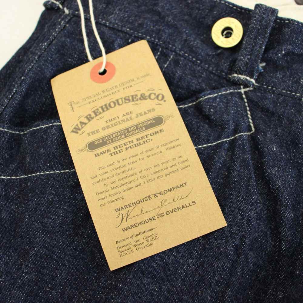 ウエアハウス WAREHOUSE デニムパンツ ジーンズ ジーパン Gパン ボタン