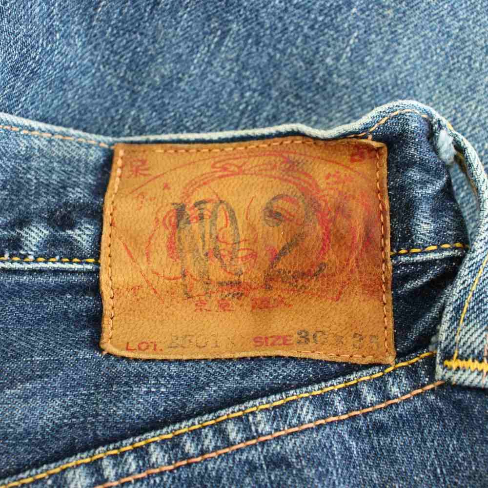 エヴィス EVISU カモメ デニムパンツ ジーンズ ジーパン Gパン ボタン