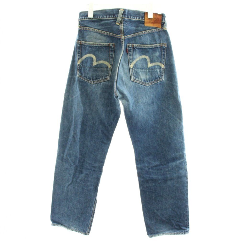 エヴィス EVISU カモメ デニムパンツ ジーンズ ジーパン Gパン ボタン