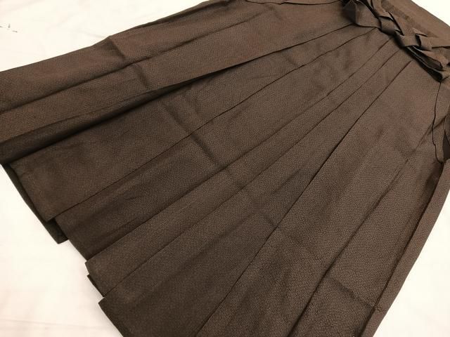 平和屋着物●男性　行灯袴　幾何学文様　正絹　逸品　BAAX2920hv 28,080円
