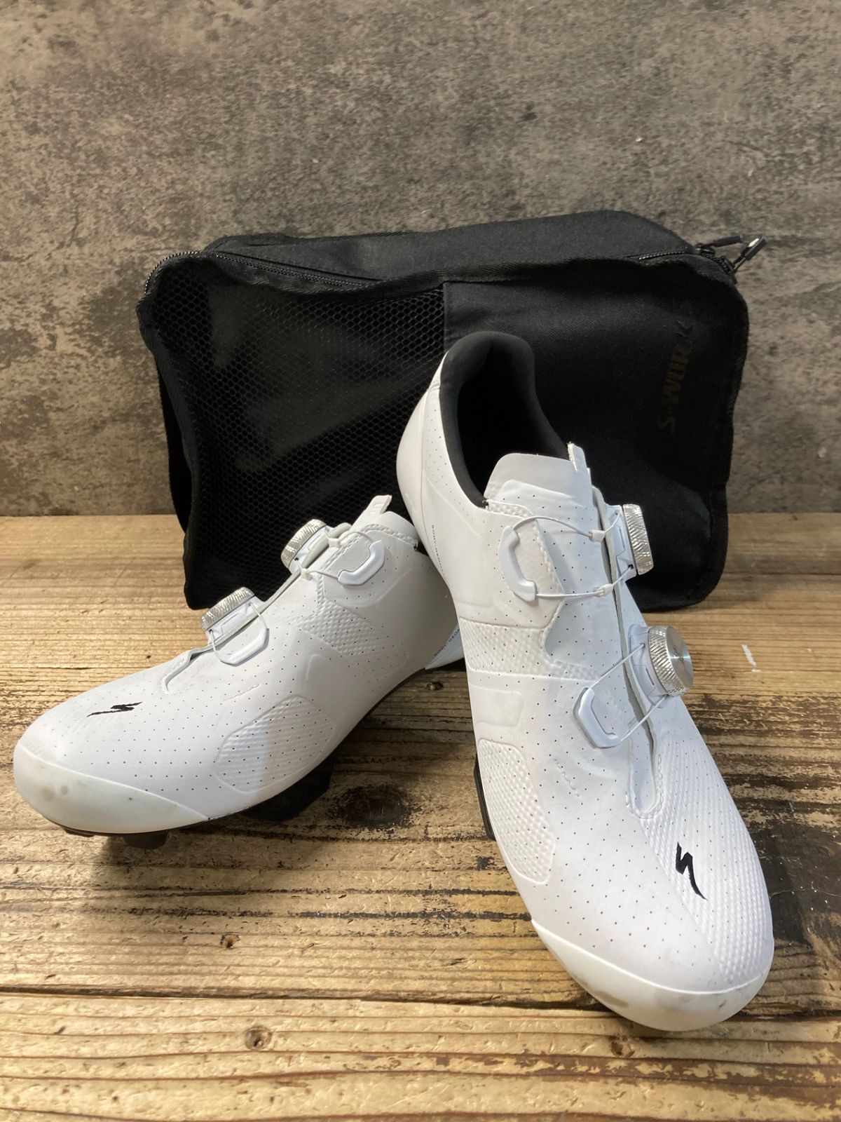 KG018 スペシャライズド SPECIALIZED S-WORKS Recon ビンディングシューズ 2穴 EU41 SPD ホワイト 13,575円