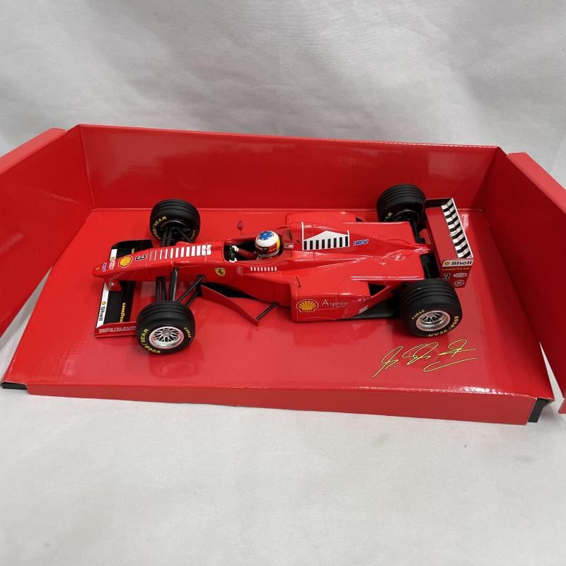 中古】箱イタミ)ミニチャンプス 1/18 フェラーリ F310B M.シューマッハ