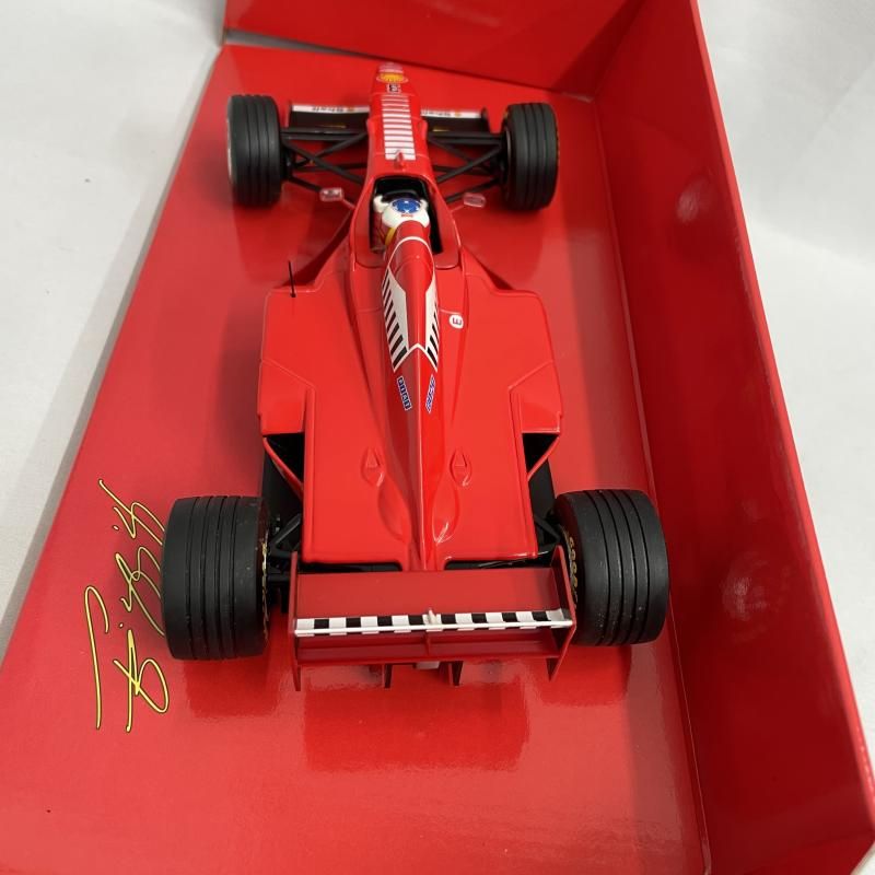 中古】箱イタミ)ミニチャンプス 1/18 フェラーリ F310B M.シューマッハ