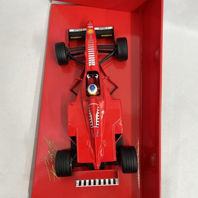 中古】箱イタミ)ミニチャンプス 1/18 フェラーリ F310B M.シューマッハ