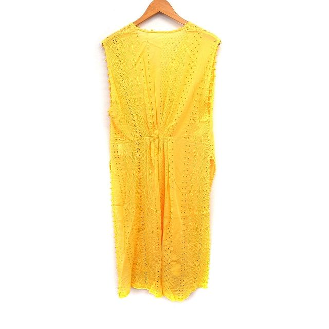 カミシマチナミ　イエロー　チュニック Long dress kamishima chinami yellow KAMISHIMA CHINAMI