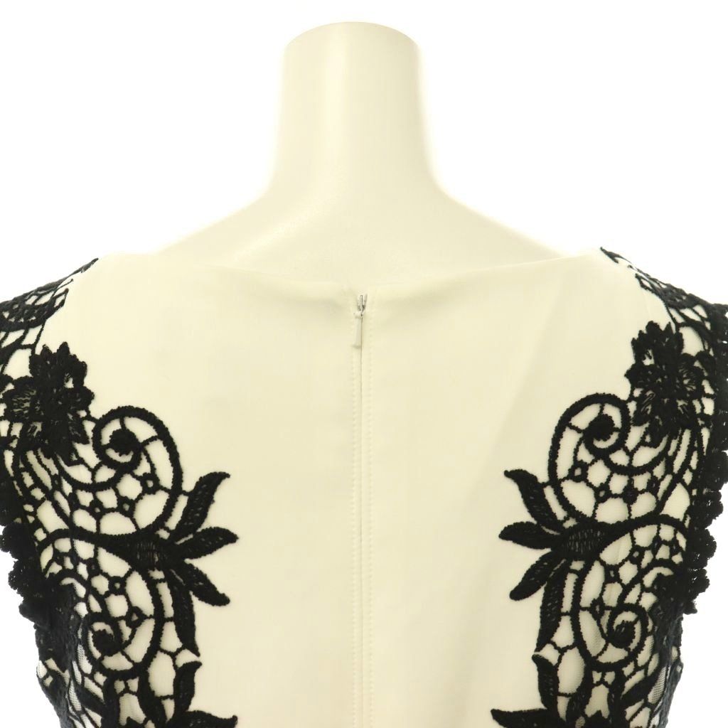 タダシショージ TADASHI SHOJI レース ノースリーブ ワンピース タイト