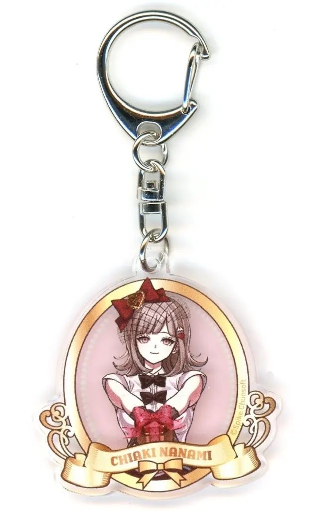 中古】キーホルダー 七海千秋 「ダンガンロンパシリーズ×NeCoLabo Cafe
