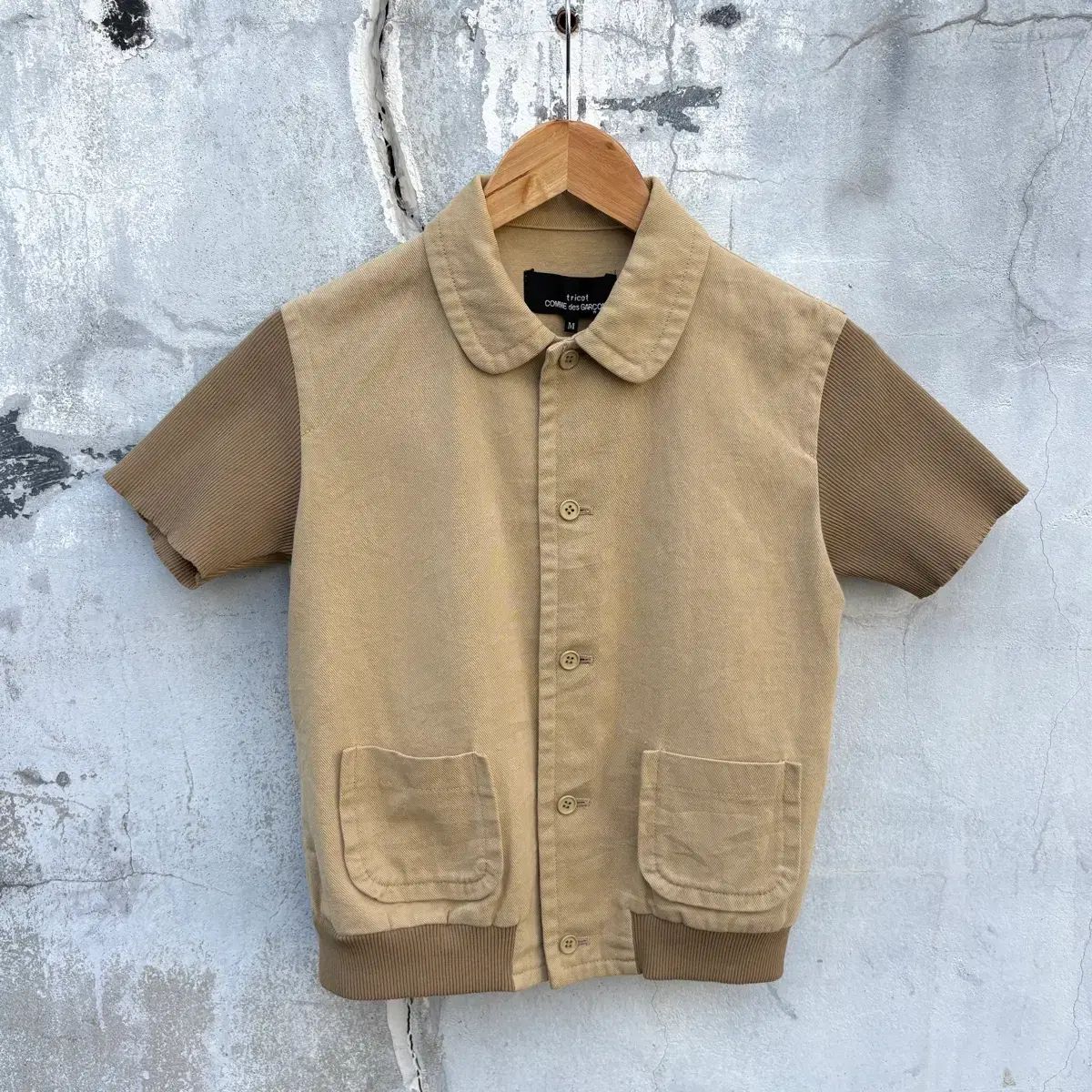COMME des GARCONS コム・デ・ギャルソン トリコット 半袖 ジャケット