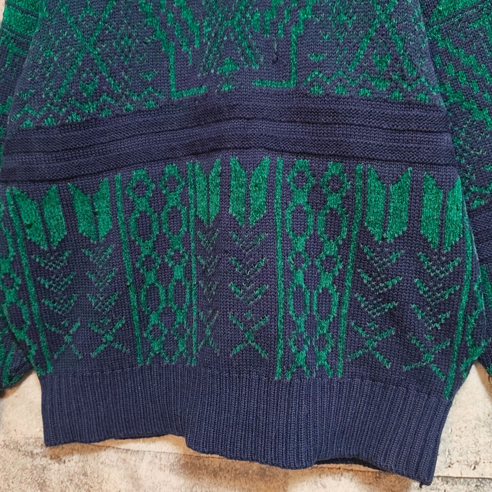 90s Louis Feraud VINTAGE Archive Wool ルイフェロー 雪の結晶