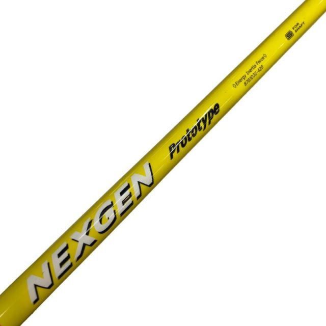 【中古】 テーラーメイドスリーブ付き(Qi4D系) ゴルフパートナードライバー用 シャフト NEXGEN E.I.F YELLOW(2019)(46インチ) (フレックスその他)Bランク ゴルフクラブ