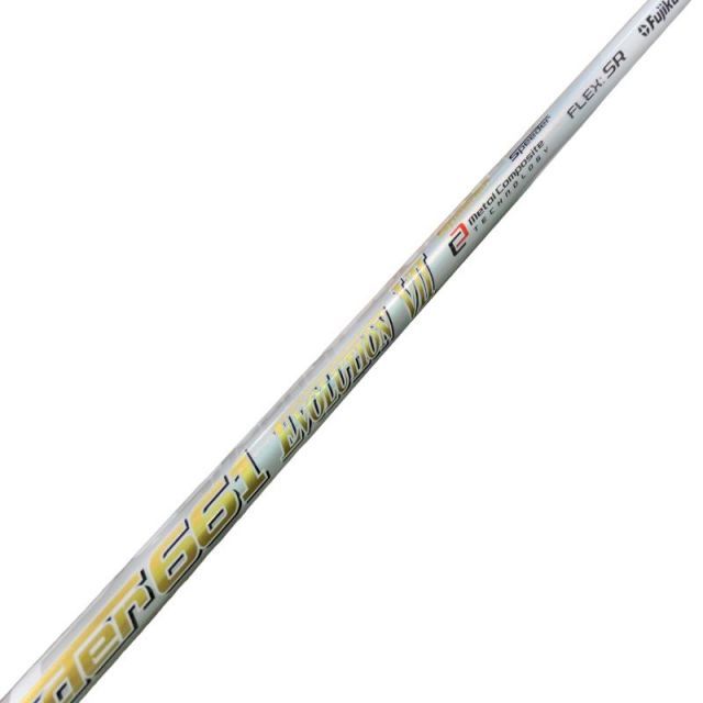 【中古】 テーラーメイドスリーブ付き(Qi4D系) フジクラドライバー用 シャフト Speeder 661 EVOLUTION VII (フレックスSR)Bランク ゴルフクラブ