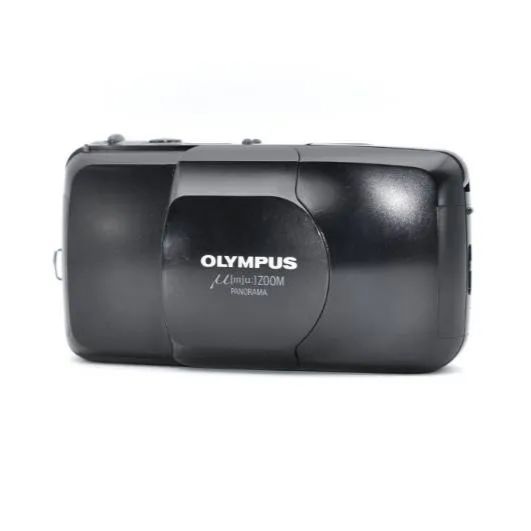 動作OK】OLYMPUS μ[mju:] ZOOM PANORAMA コンパクトフィルムカメラ