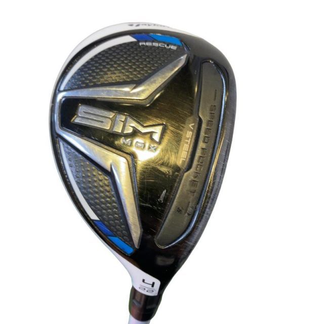 【中古】 テーラーメイド SIM MAX U4 レディース ユーティリティ UT TENSEI BLUE TM40(UT) (フレックスL) レディース 女性用 右利き 右用 Cランク ゴルフクラブ