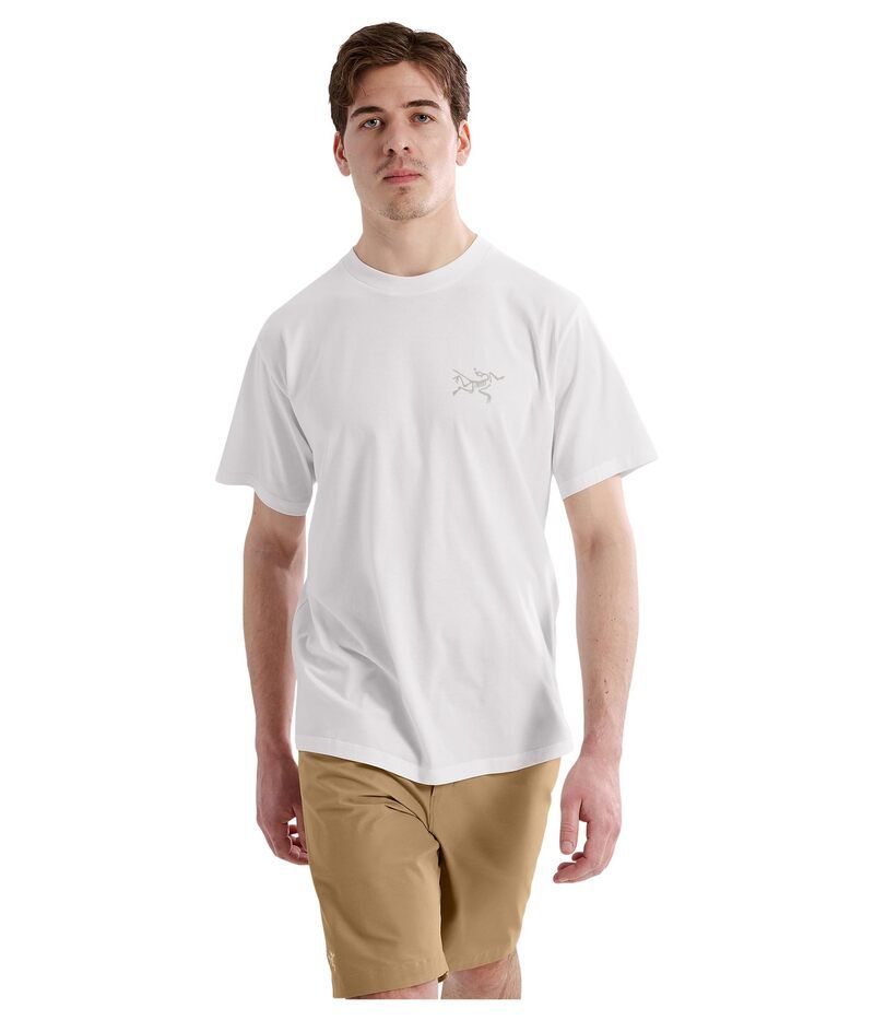 アークテリクス メンズ トップス シャツ コットン Arcteryx Kragg SL Cotton Short Sleeve White Light ホワイト