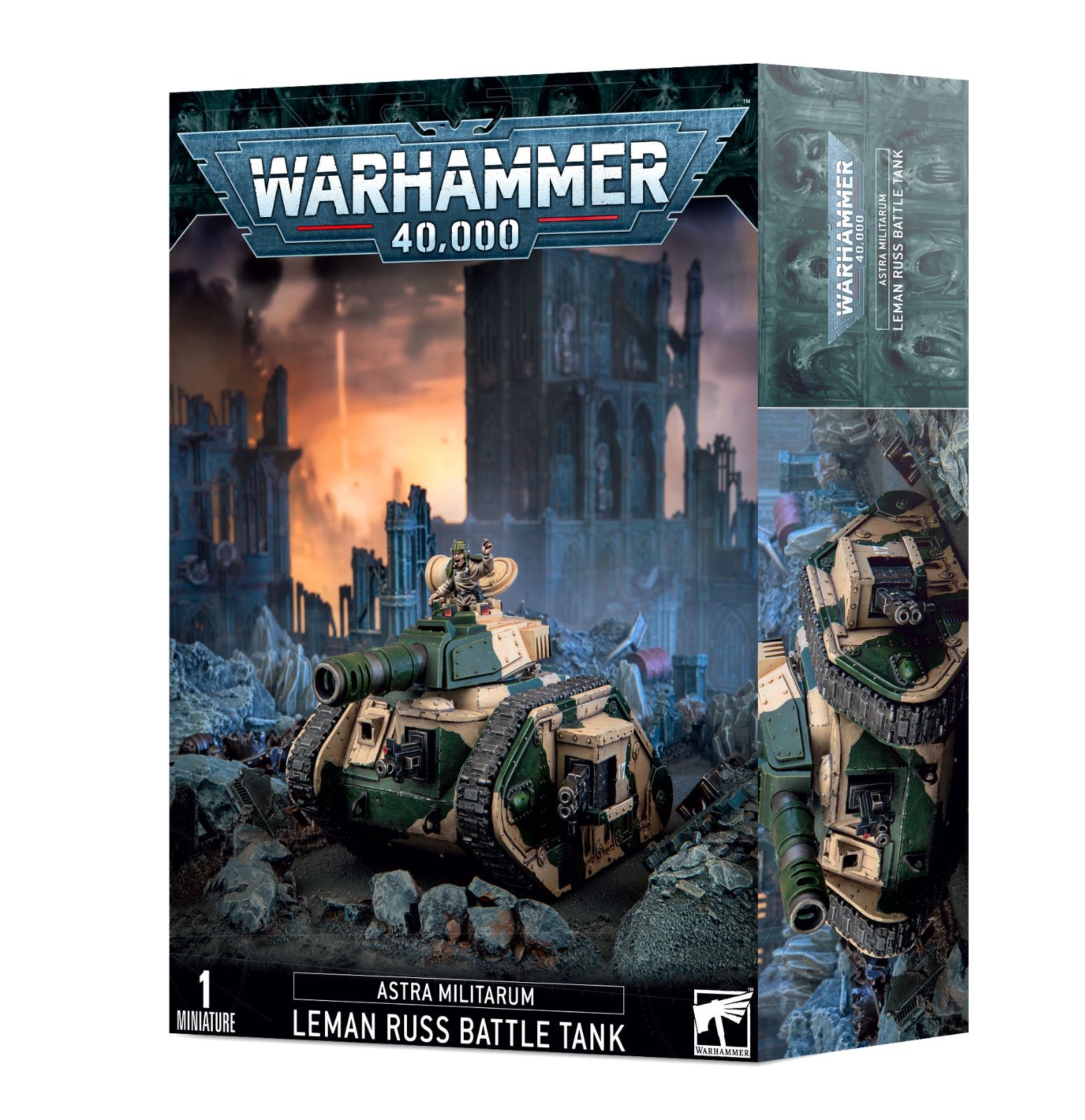 【ウォーハンマー】アストラ・ミリタルム：レマン・ラス・バトルタンク ASTRA MILITARUM LEMAN RUSS BATTLE TANK