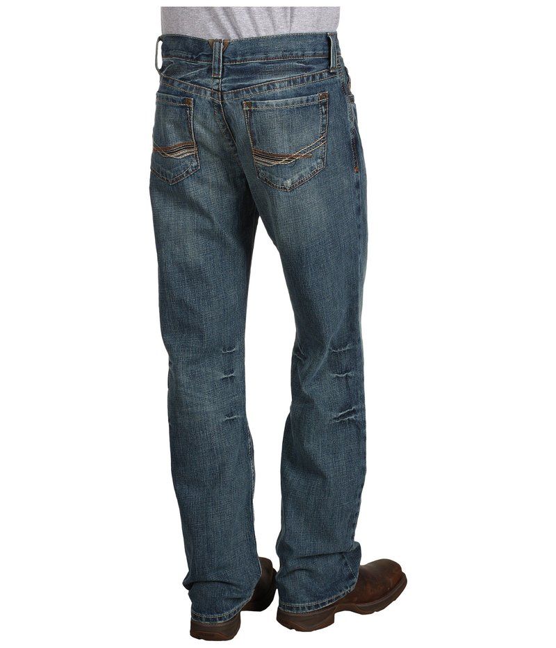アリアト メンズ ボトムス デニムパンツ ローライズ ブーツ Ariat M4 Low Rise Boot Cut in Scoundrel Scoundrel