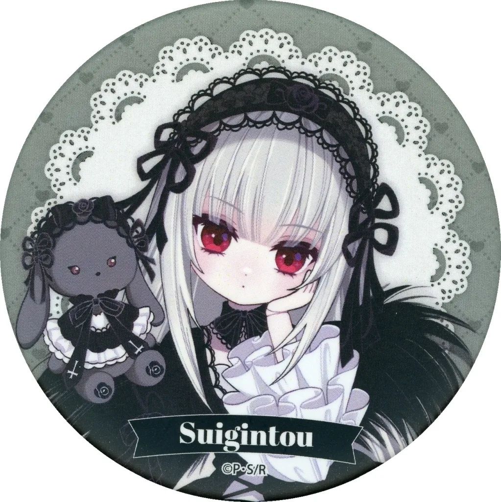 公*o様 Rozen Maiden 水銀燈 缶バッジ 2個セット 中古】バッジ・ビンズ 水銀燈 「ローゼンメイデン 薔薇乙女の箱庭