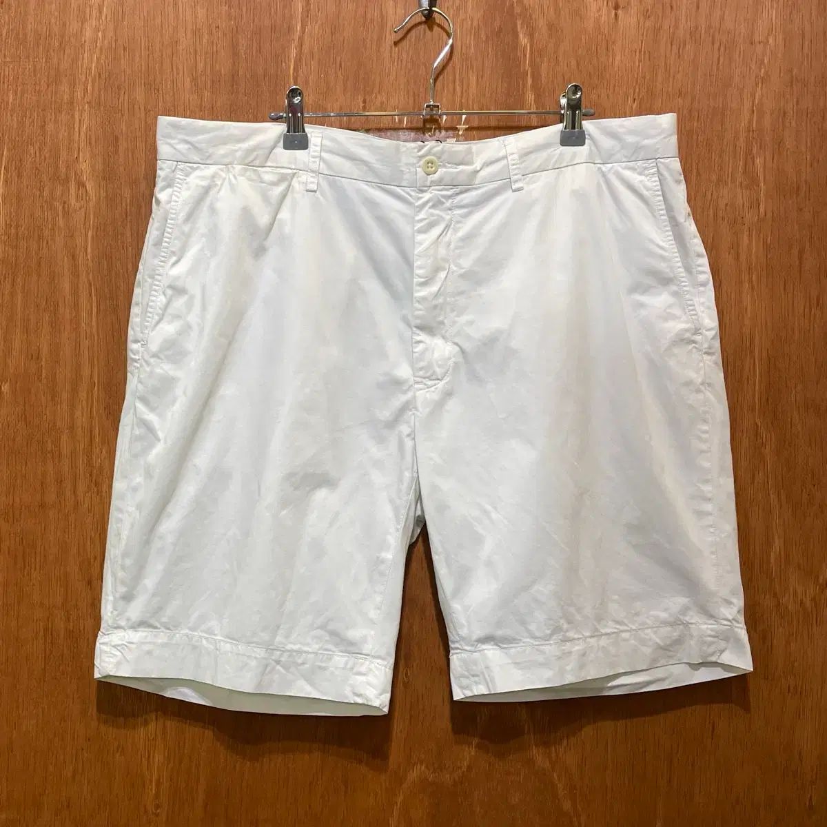 (38) POLO ポロ ラルフローレン ショーツ ハーフパンツ クラシックフィット 白