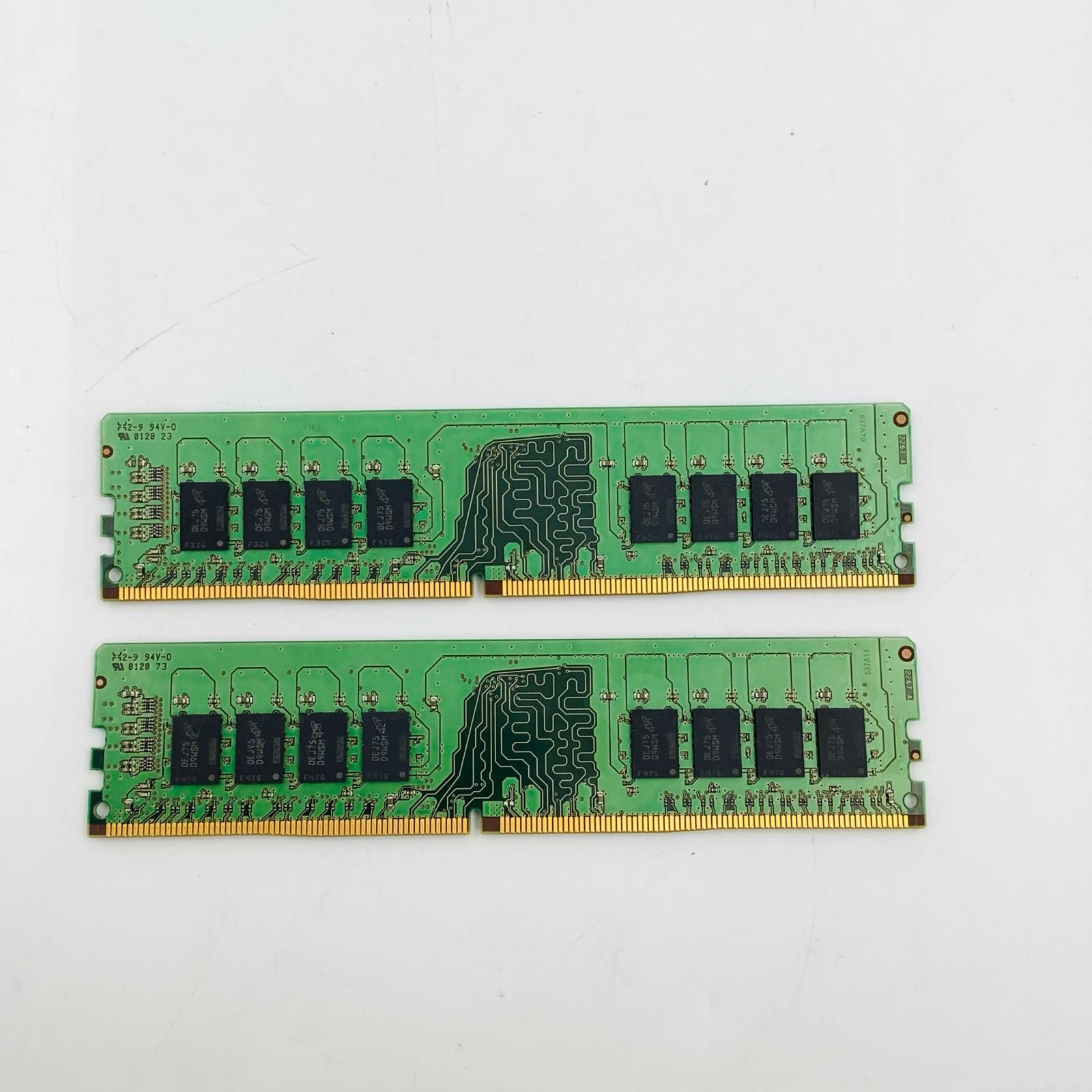 Crucial 32GBメモリ(16GB×2) DDR4-2666【動作確認済】 crucial DDR4 16GBx2 32GB メモリ 動作確認済 - メルカリ
