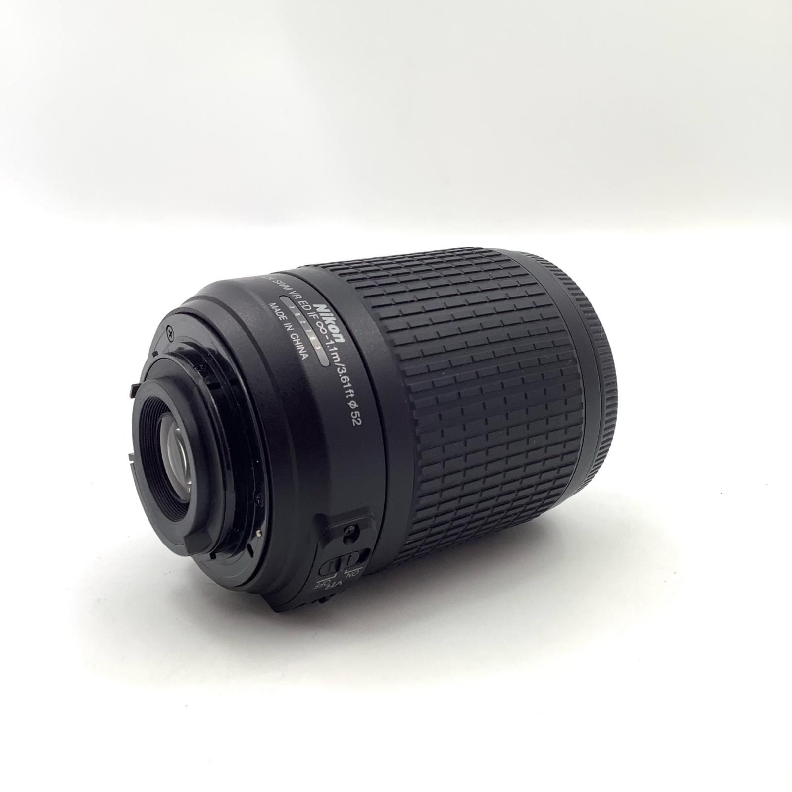 全額返金保証】【最速発送】Nikon AF-S DX VR Zoom-Nikkor 55-200mm f