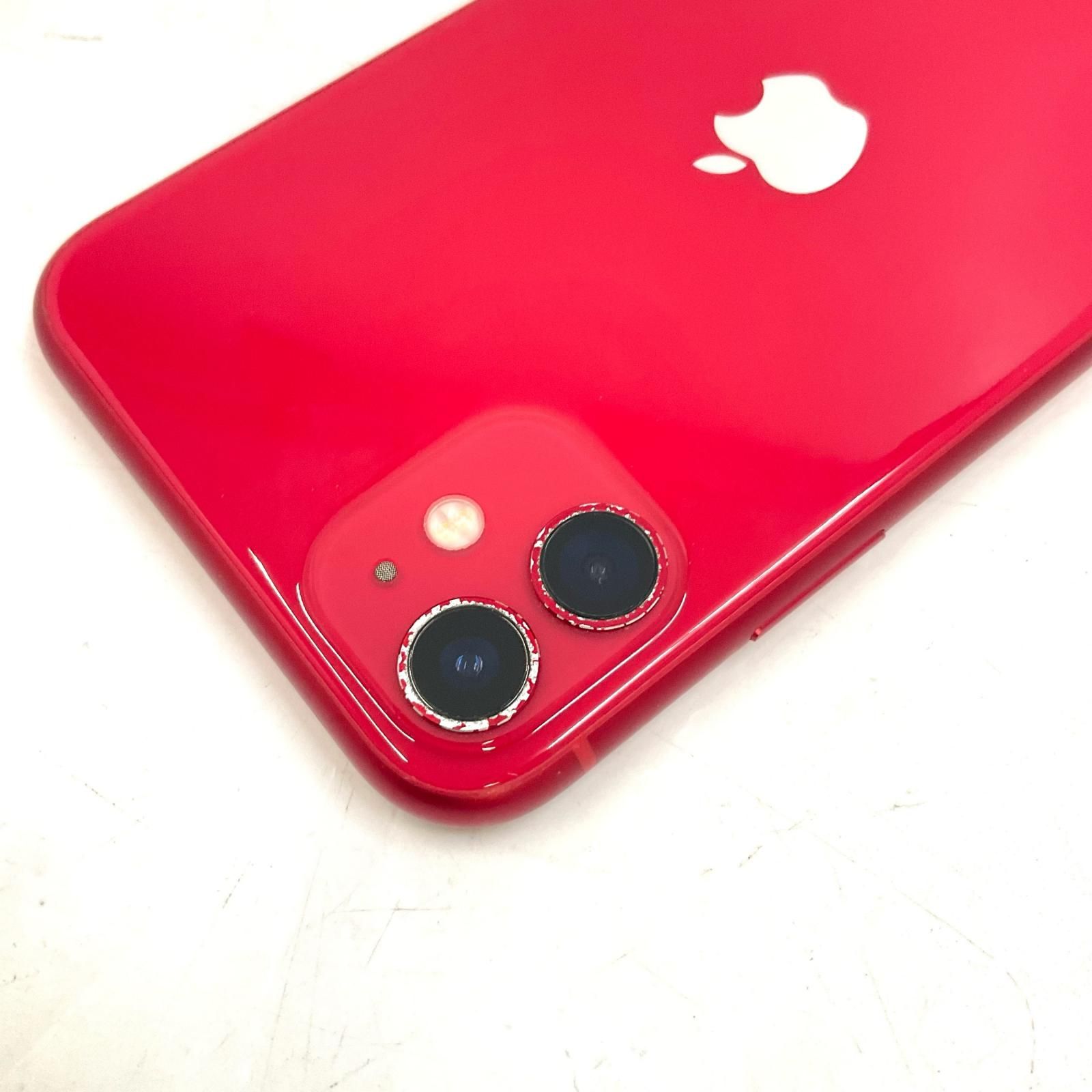 iPhone 11 64GB (PRODUCT)RED SIMフリー 動作確認済 - メルカリ