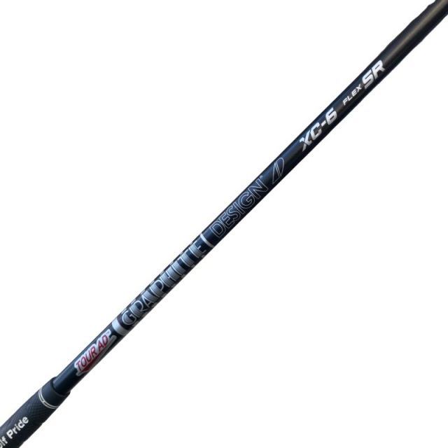 【中古】 テーラーメイドスリーブ付き(Qi4D系) グラファイトデザインフェアウェイウッド用 シャフト Tour AD XC-6 (フレックスSR)Bランク ゴルフクラブ