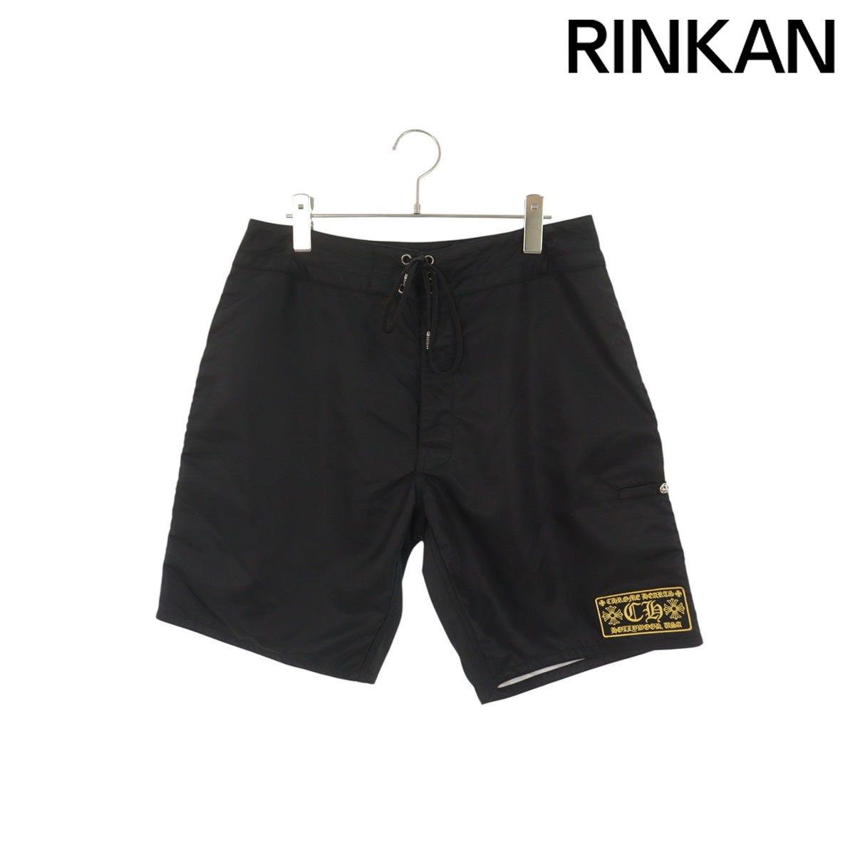 クロムハーツ SURF BRITCHES クロスボールボタンナイロンCHショートパンツ メンズ 34インチ