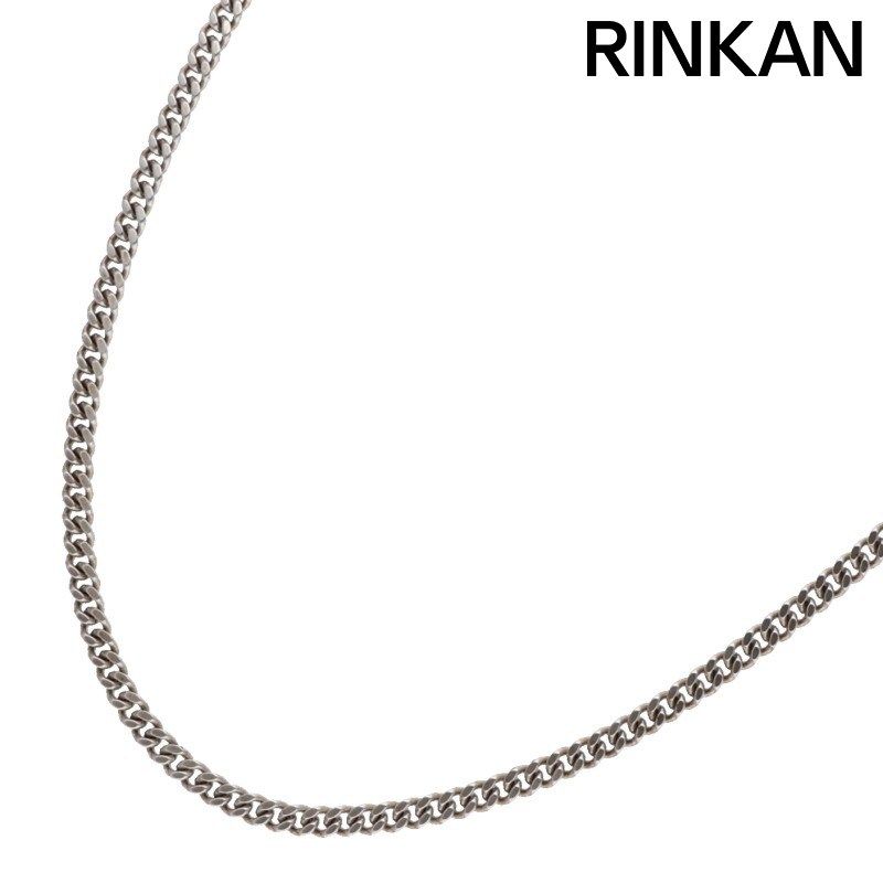 トムウッド Curb Chain カーブチェーンネックレス メンズ 60cm