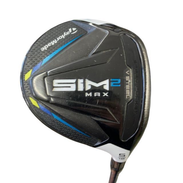 【中古】 テーラーメイド SIM2 MAX 5W フェアウェイウッド FW TENSEI BLUE TM50(SIM2 FW) (フレックスSR) メンズ 男性用 右利き 右用 Dランク ゴルフクラブ