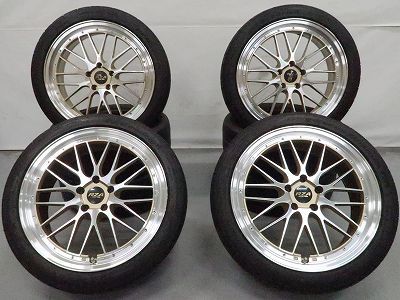レクサスLS 460 600h 等に 4本 レイクロス レゼルヴァ 20インチ 8.5J +36 5H PCD 120 BFGoodrich g-FORCE フェノム T/A 2023年 245/40R20