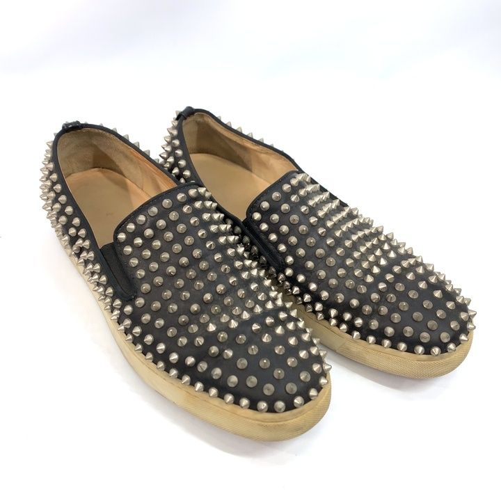 Christian Louboutin クリスチャン ルブタン レザー スタッズ