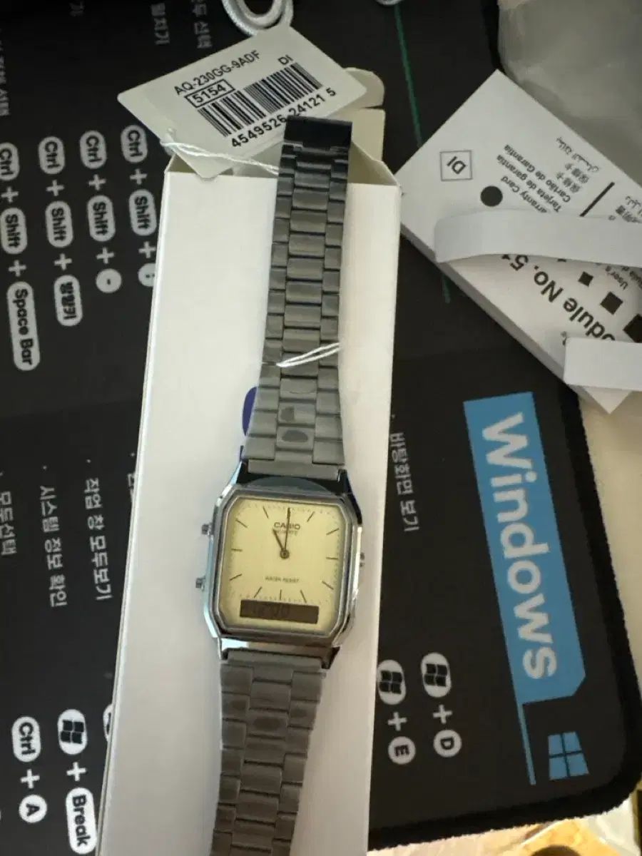 CASIO カシオ AQ-230GG-9A
