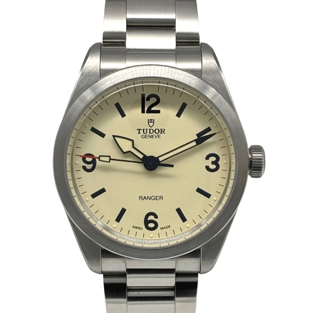 チューダー レンジャー 39mm 79950 アイボリー文字盤 2026年保証書 メンズ 自動巻き TUDOR チュードル 腕時計