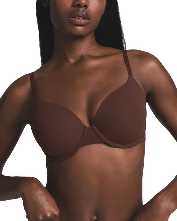 スキムズ レディース トップス シャツ SKIMS Fits Everybody T Shirt Bra Cocoa ココア