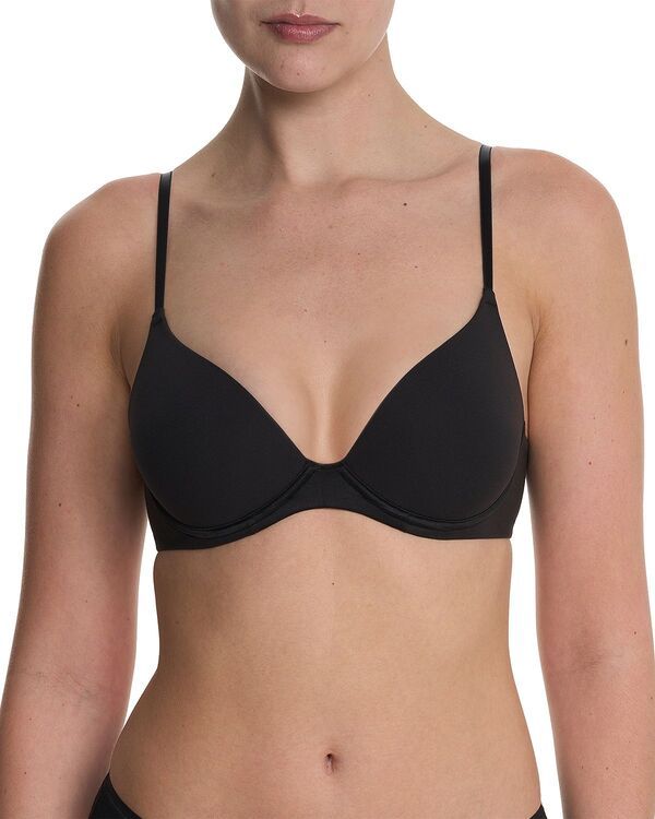 ナトリ レディース トップス シャツ Natori Soft Focus Comfort Convertible Demi T Shirt Bra Black ブラック