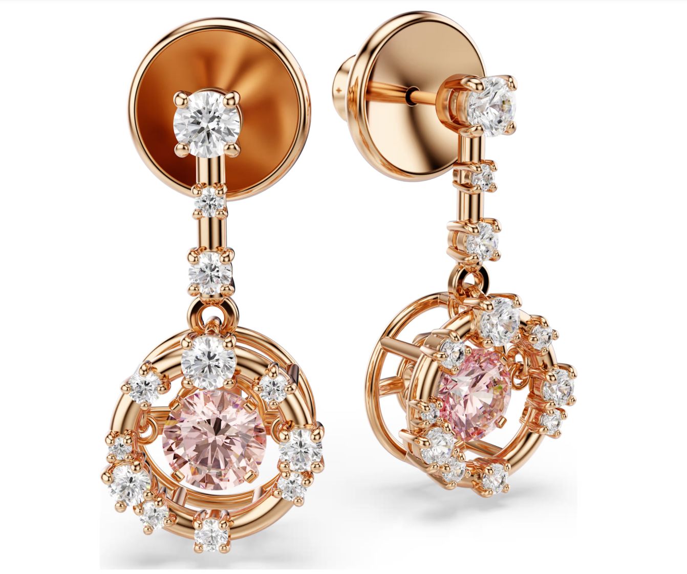 新品　スワロフスキーSwarovski Constella ドロップピアス