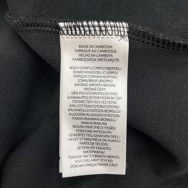 中古】RALPH LAUREN ジップアップパーカー サイズS ブラック パッチ