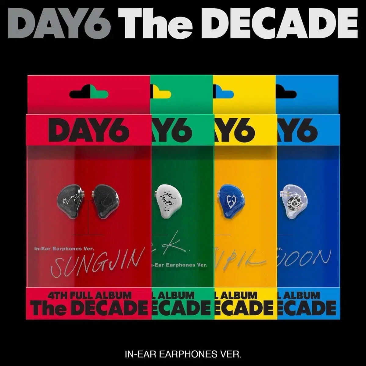 DAY6(デイシックス) DECAYED IN-EAR BAND まとめ