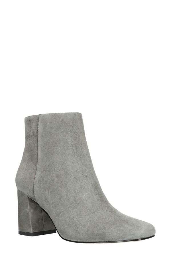 ベラヴィータ レディース シューズ ブーツ・レインブーツ Bella Vita Wilma Bootie Grey Suede グレー