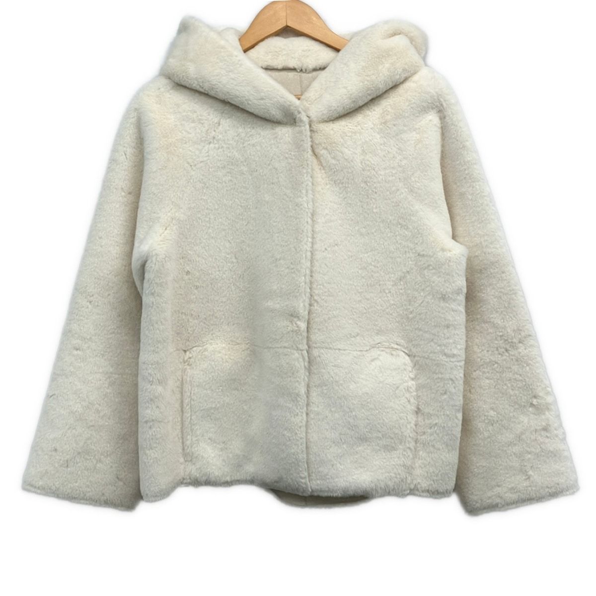 エムズグレイシー コート サイズ38 M レディース美品 - アイボリー 