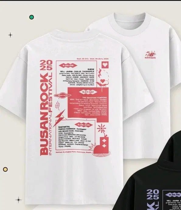 2025 プサン 国際 ぼっち・ざ・ろっく！ Festival ブロック ブロックフェ Tシャツ 白 L 未開封