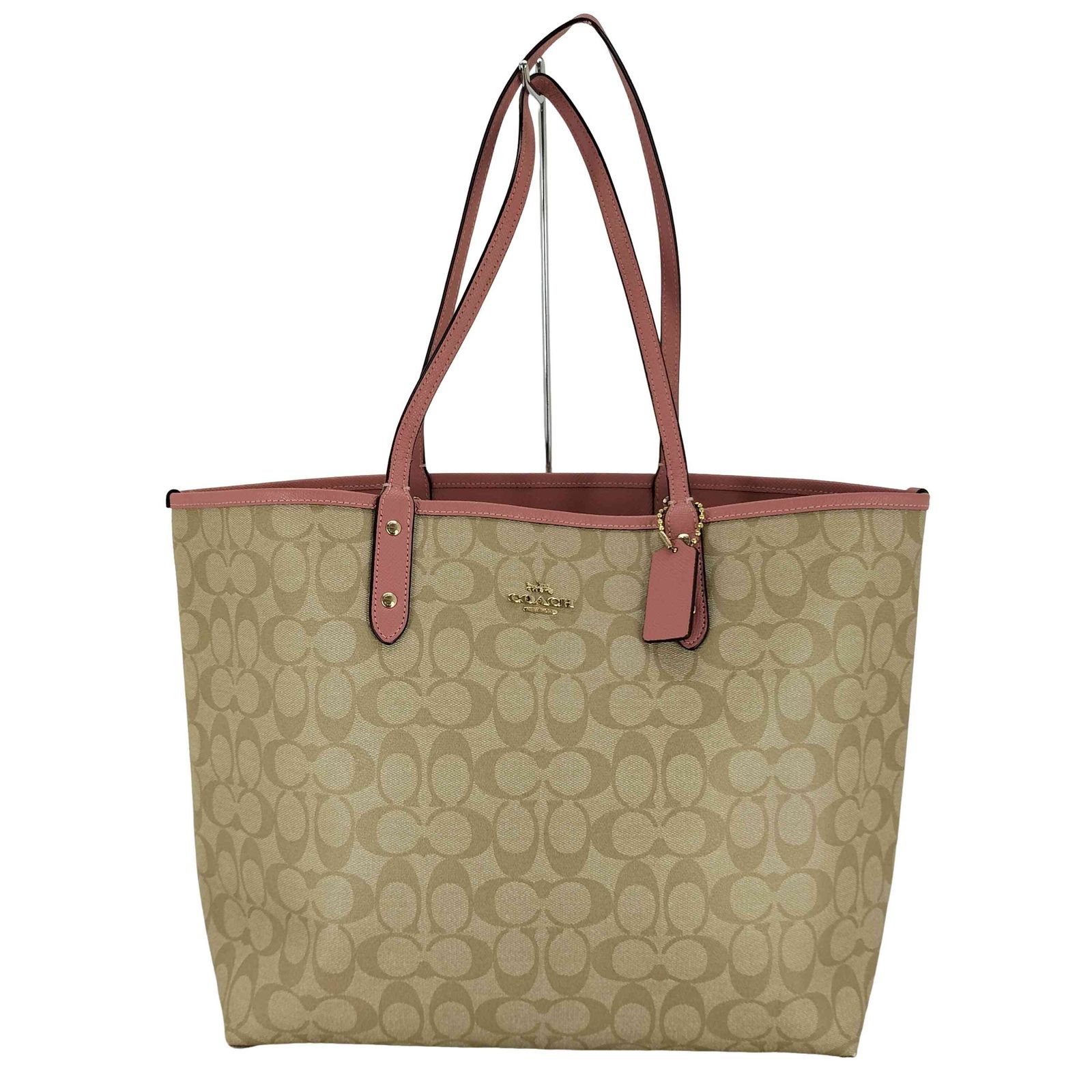 コーチ COACH シグネチャー リバーシブルトートバッグ レディース 表記無