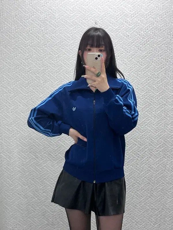 アディダス オールドスクール 90's ジャパン アカデミー ジャージ ジップアップ 100 C12983