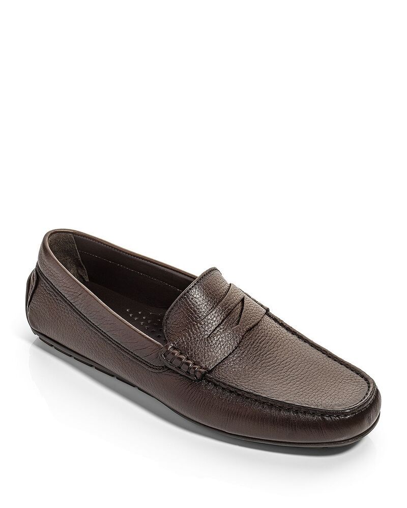 トゥーブート メンズ シューズ スリッポン・ローファー To Boot New York Mens Admiral Penny Drivers Cognac