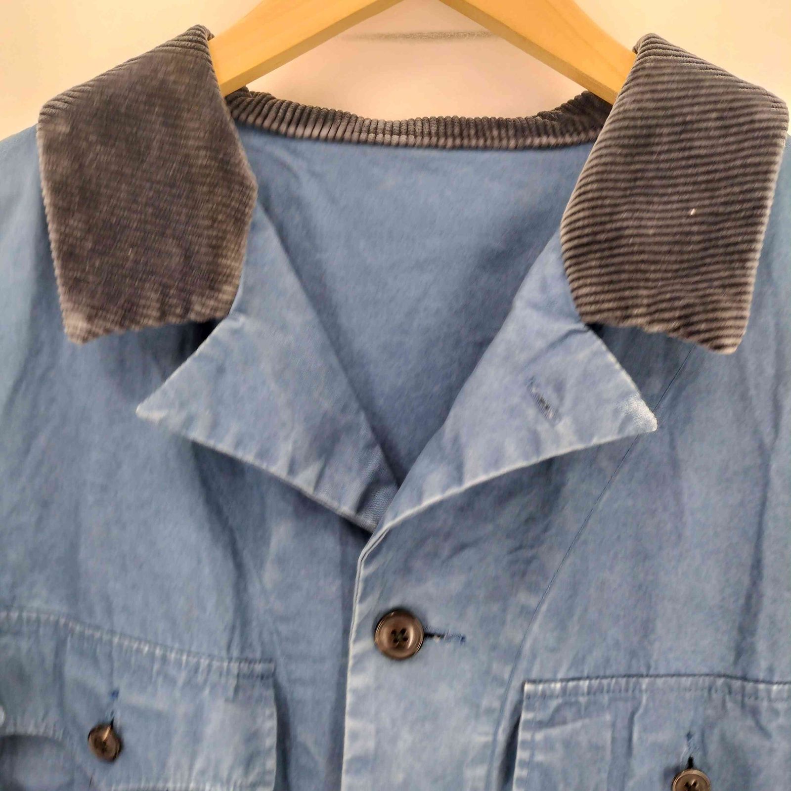 ポータークラシック PORTER CLASSIC PARAFFIN CORDUROY BINGHAM JACKET