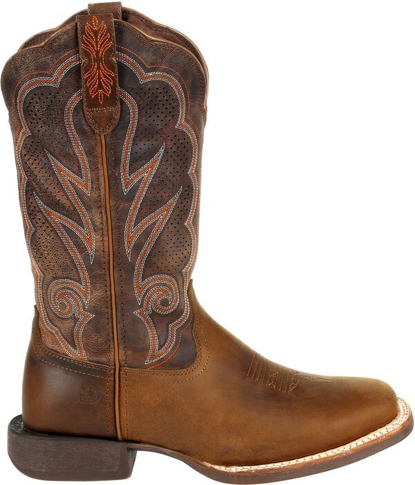 ドゥランゴ レディース シューズ ブーツ・レインブーツ Durango Womens Ventilated Western Boots Cognac