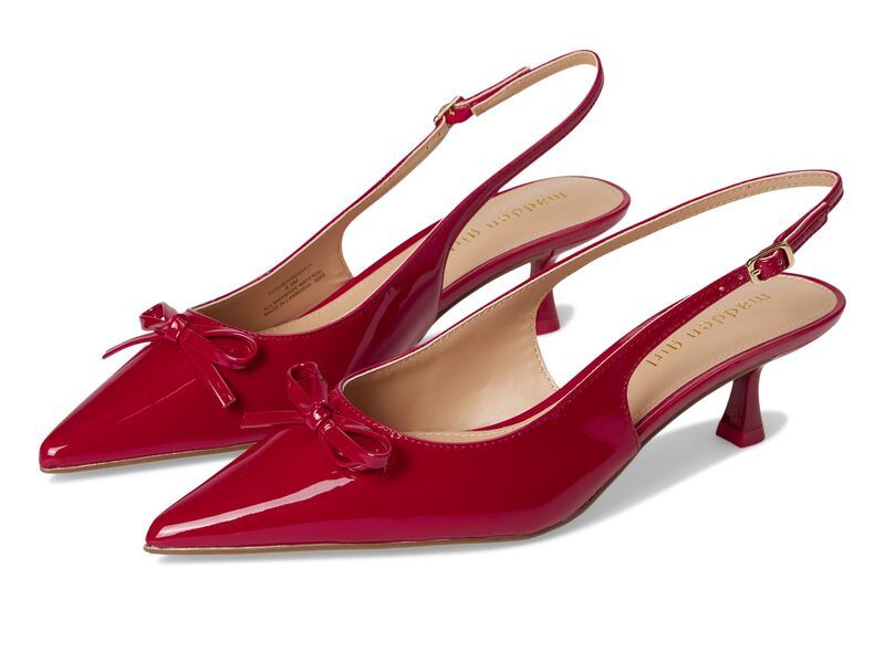 マッデンガール レディース シューズ ブーツ・レインブーツ Madden Girl Vogue Red Patent レッド